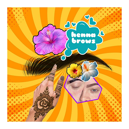 Henna Brows - semipermanente Augenbrauen